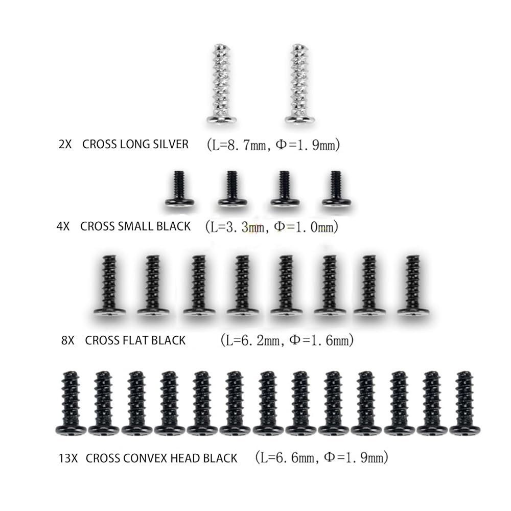 COMZPLIFE 8pcs Analog 3D Joysticks Playstation Repair 5 DualSense Kit Controller Screwdriver with PS - 상세 이미지 2