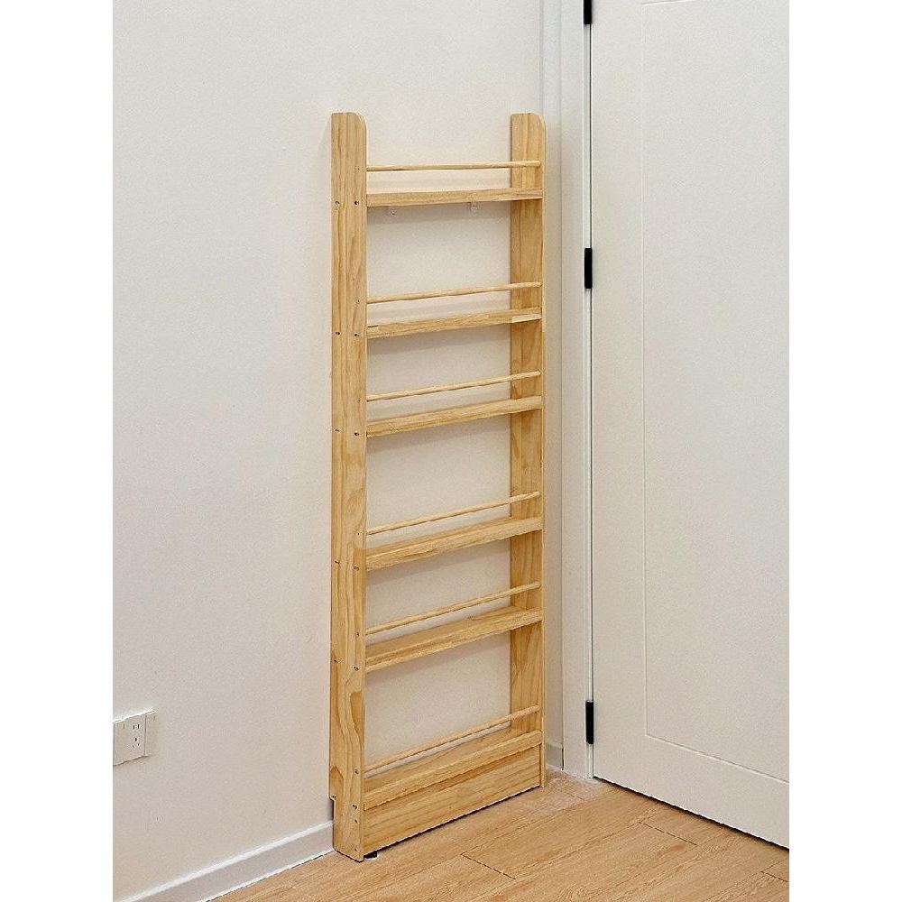 문뒤 수납장 틈새 얇은 오픈 좁은 선반 문뒤수납장 공간 3겹 80cm 문뒤 수납 선반 1개 항목 50x172cm - 상품 이미지