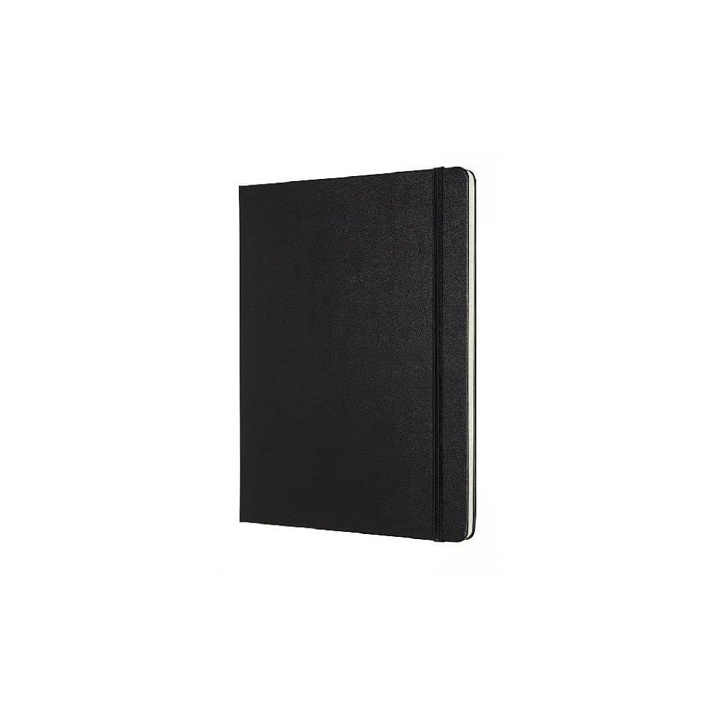 몰스킨 프로페셔널 노트북, XL, 블랙, 하드 커버(7.5 x 9.75) - 상세 이미지 3