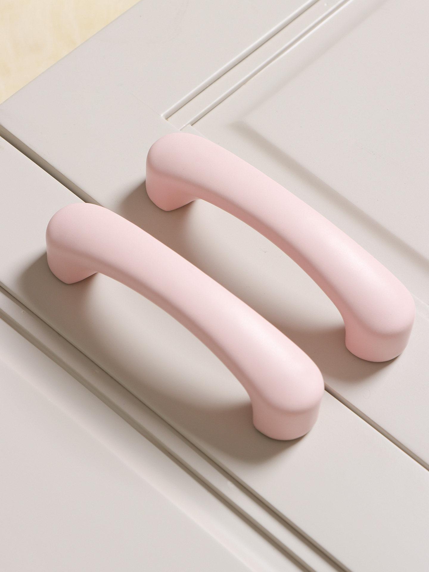 귀여운 가구 손잡이 별모양 핸들 캐비닛 서랍 옷장 구름 무광블루 나사줄 96홀 간격 - 상세 이미지 3