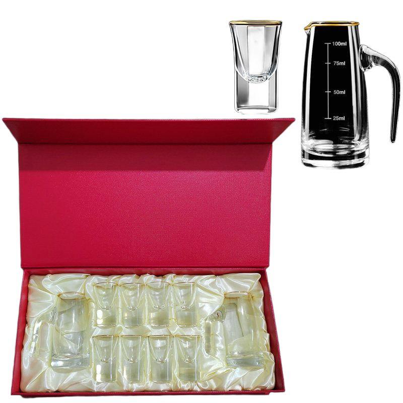 귀주모태 잔 백주 고량주잔 술잔 소주잔 상자 2병 80ml+8 마오타이컵 세트 이미지 6