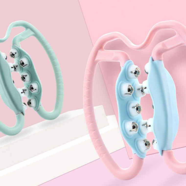 다리알 종아리 팔뚝 허벅지 셀프 마사지볼 바디 롤러 - 상품 이미지