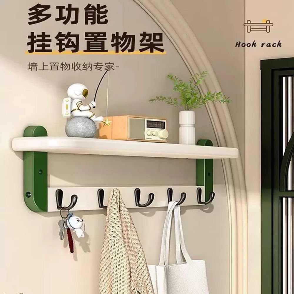 인테리어 모자걸이 선반 행거 코너 벽선반 옷걸이 - 상세 이미지 4