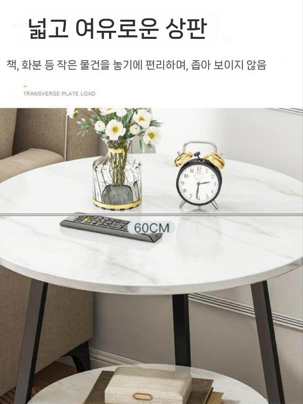 사각 원형 다기능 저장 대형 물통 물탱크 철제 빗물 야외 흰색 대리석+블랙 액자 40x40x55C 조립식 - 상세 이미지 3