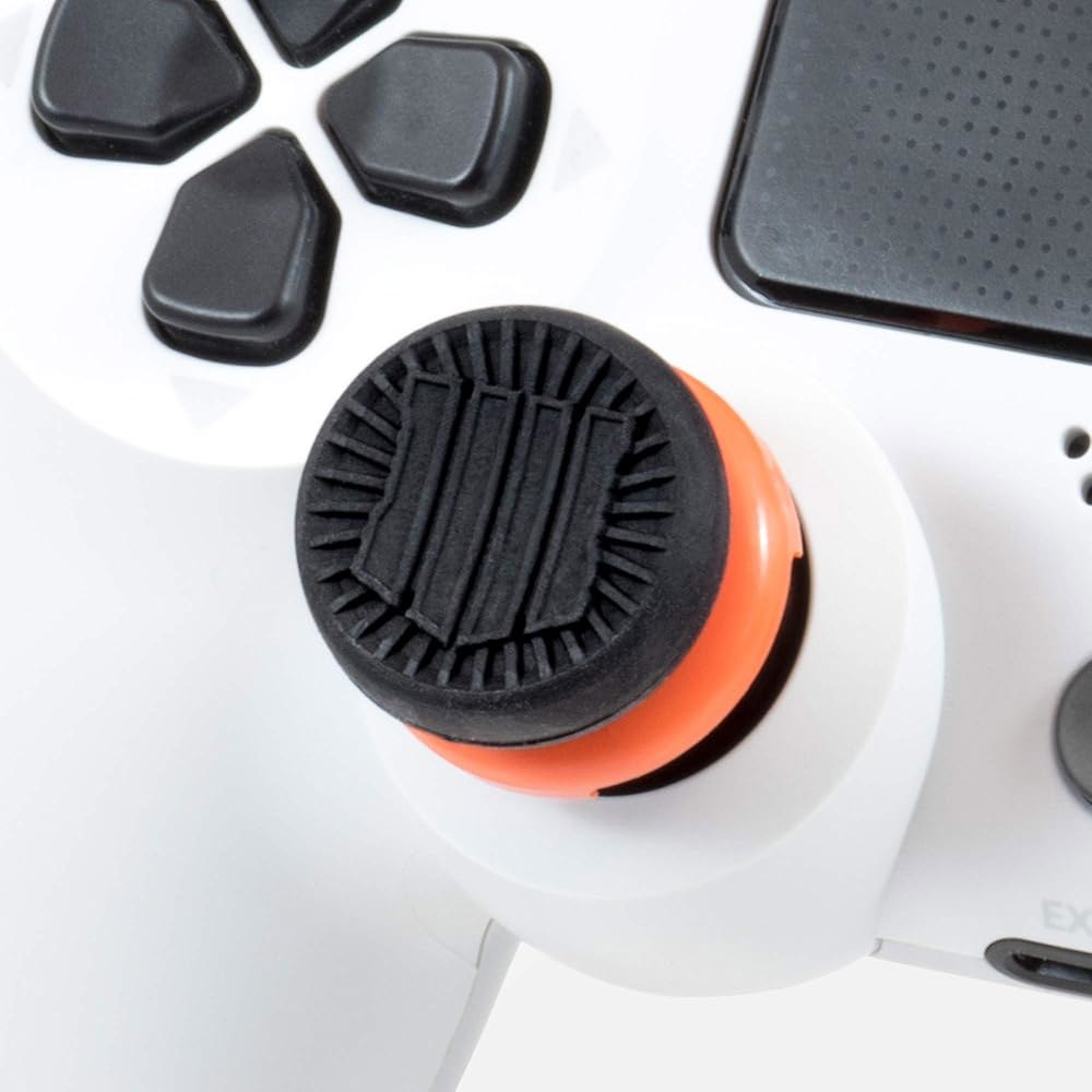 KontrolFreek Call of Duty Black (PS4) 5 Ops Performance for 4 Thumbsticks PlayStation 2 and Black/Or - 상세 이미지 3