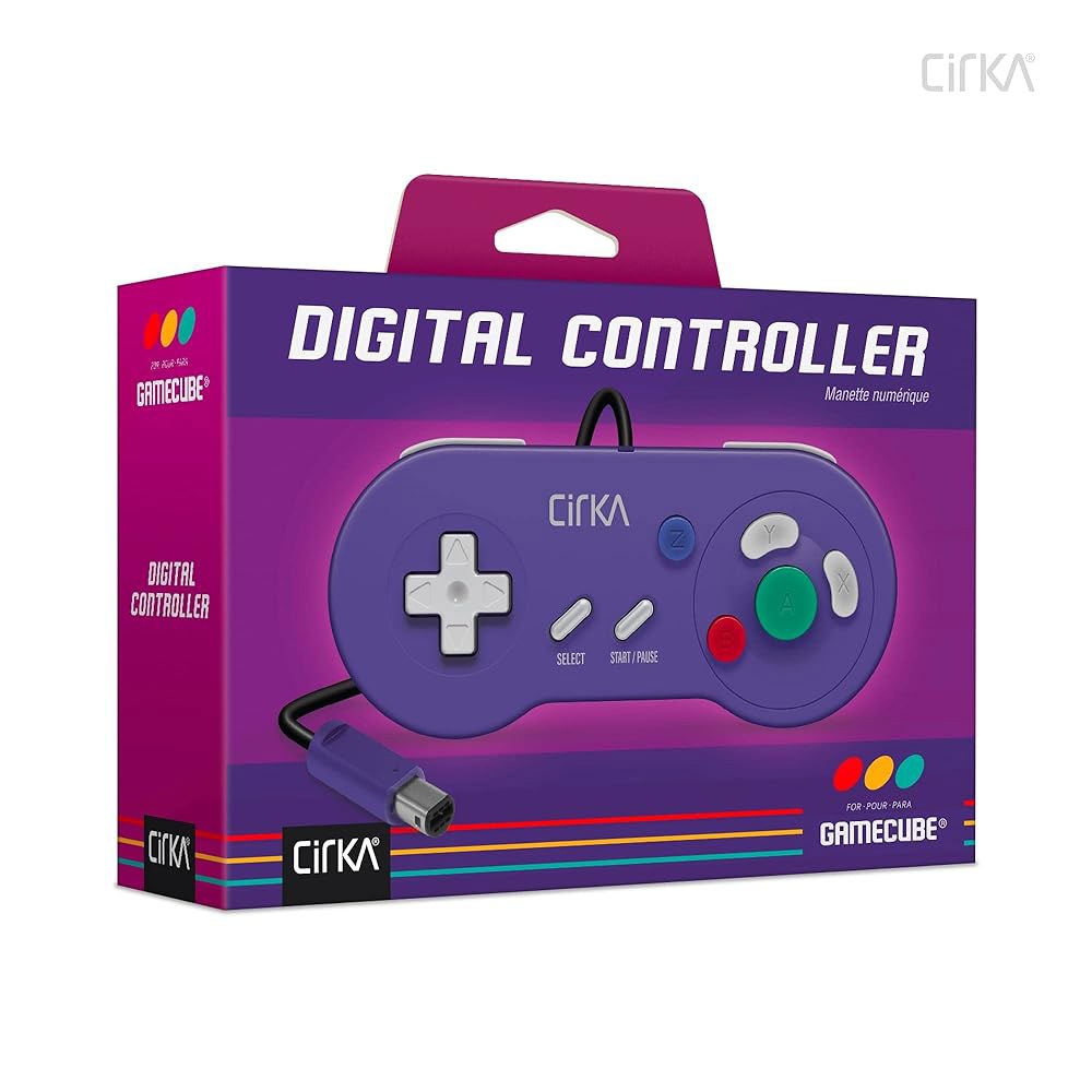 Digital Controller for GameCube - CirKa (Purple) - 상세 이미지 2