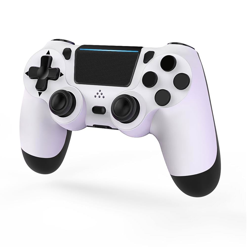 MOVONE Wireless Controller Dual Vibration Joystick (black) Console Controller/Slim/Pro,Compatible Ps - 상품 이미지