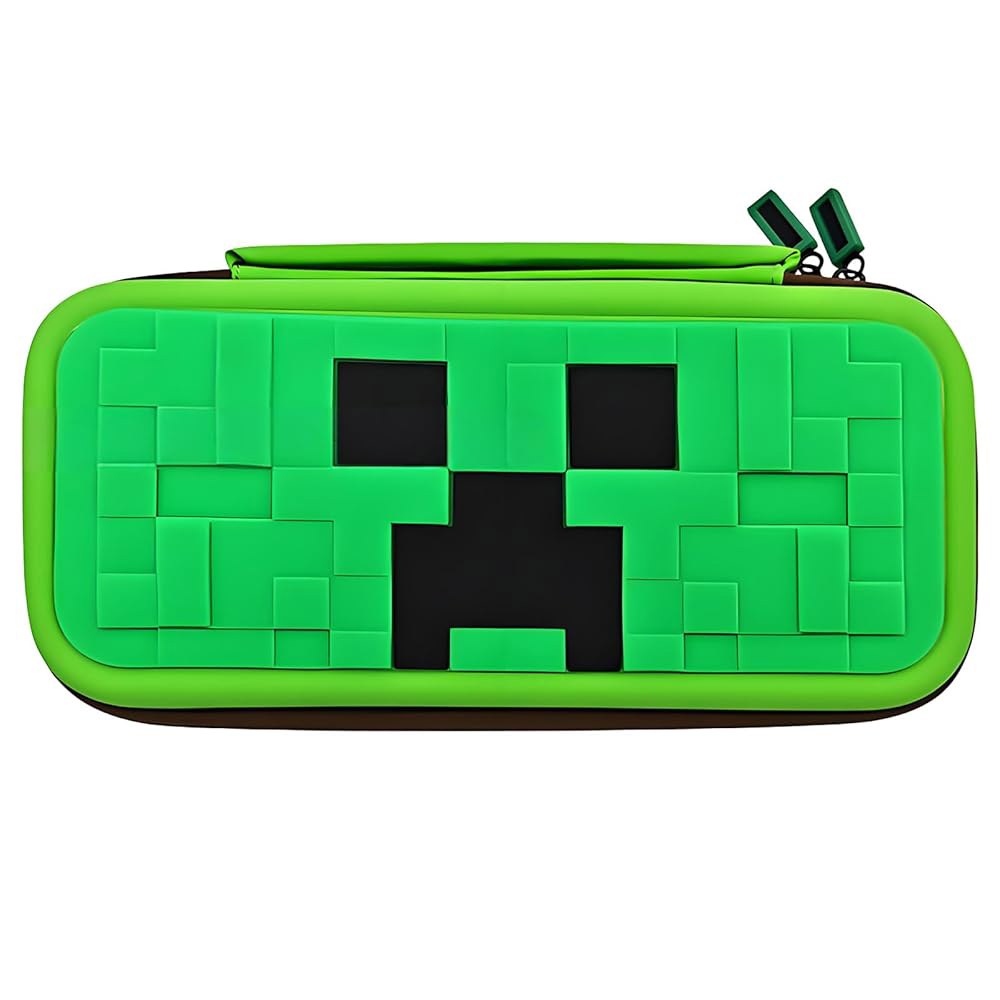 QUBAMG Switch 2 Carrying Case, Protective Stand Shell Case Pixel Cartridges & Carry Built-in (2025) - 상품 이미지