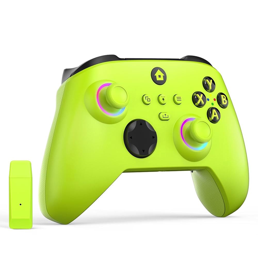W&O Wireless Controller for With Mappable Light, Xbox Buttons, One Series PC, Adapter X/S, Gamepad - 상품 이미지