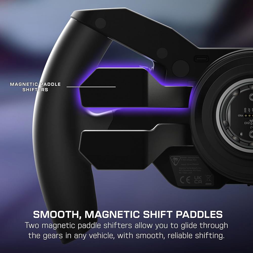 Turtle Beach VelocityOne F-RX Formula For KD3 Clutch Series XS, Race Windows Paddle & for Black Hall - 상세 이미지 3
