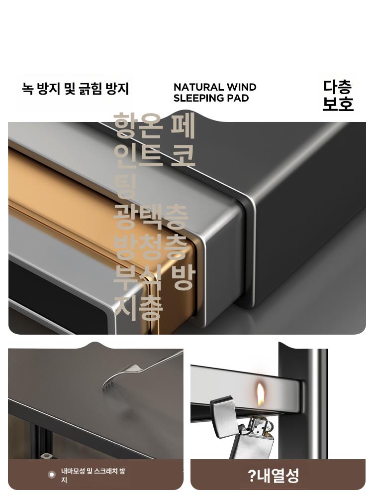 슬라이딩 밥솥 선반 수납장 전자레인지 인출형 레일 철제 건메탈그레이 2칸 40cm 2칸 - 상세 이미지 4