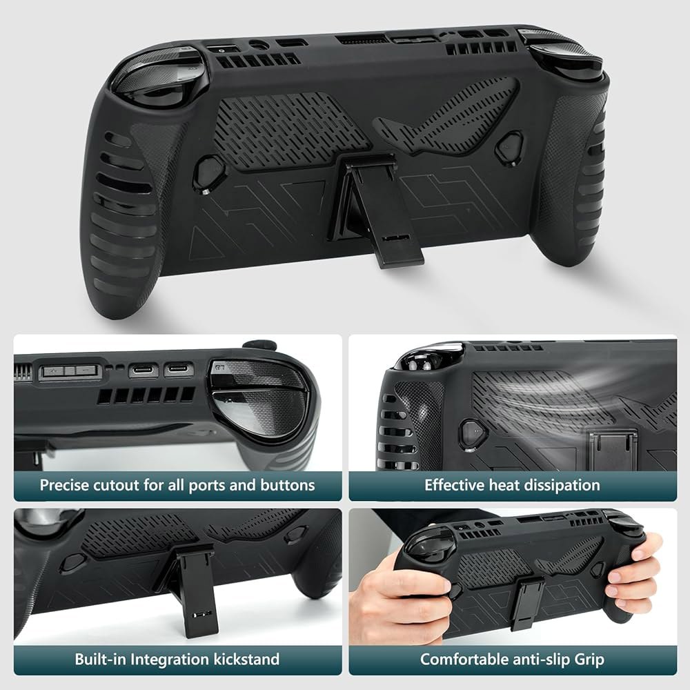 Diocall 3 in 1 Accessories Xbox Bundle Kit Screen Ally, Carrying Protectors X/Rog Glass Include Cove - 상세 이미지 3