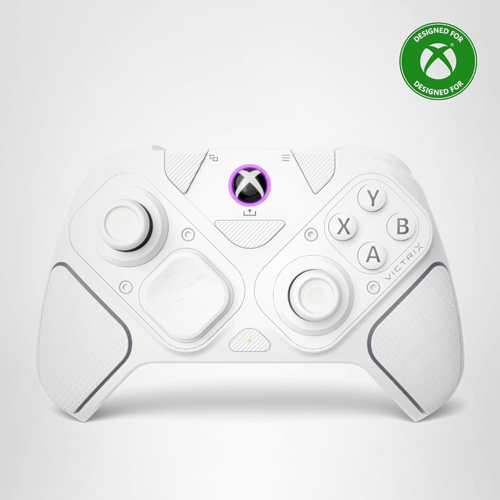 Turtle Beach Victrix Pro BFG Hall-Effect Controls, XS, Gamepad, Gaming Licensed Controller White Thu - 상품 이미지