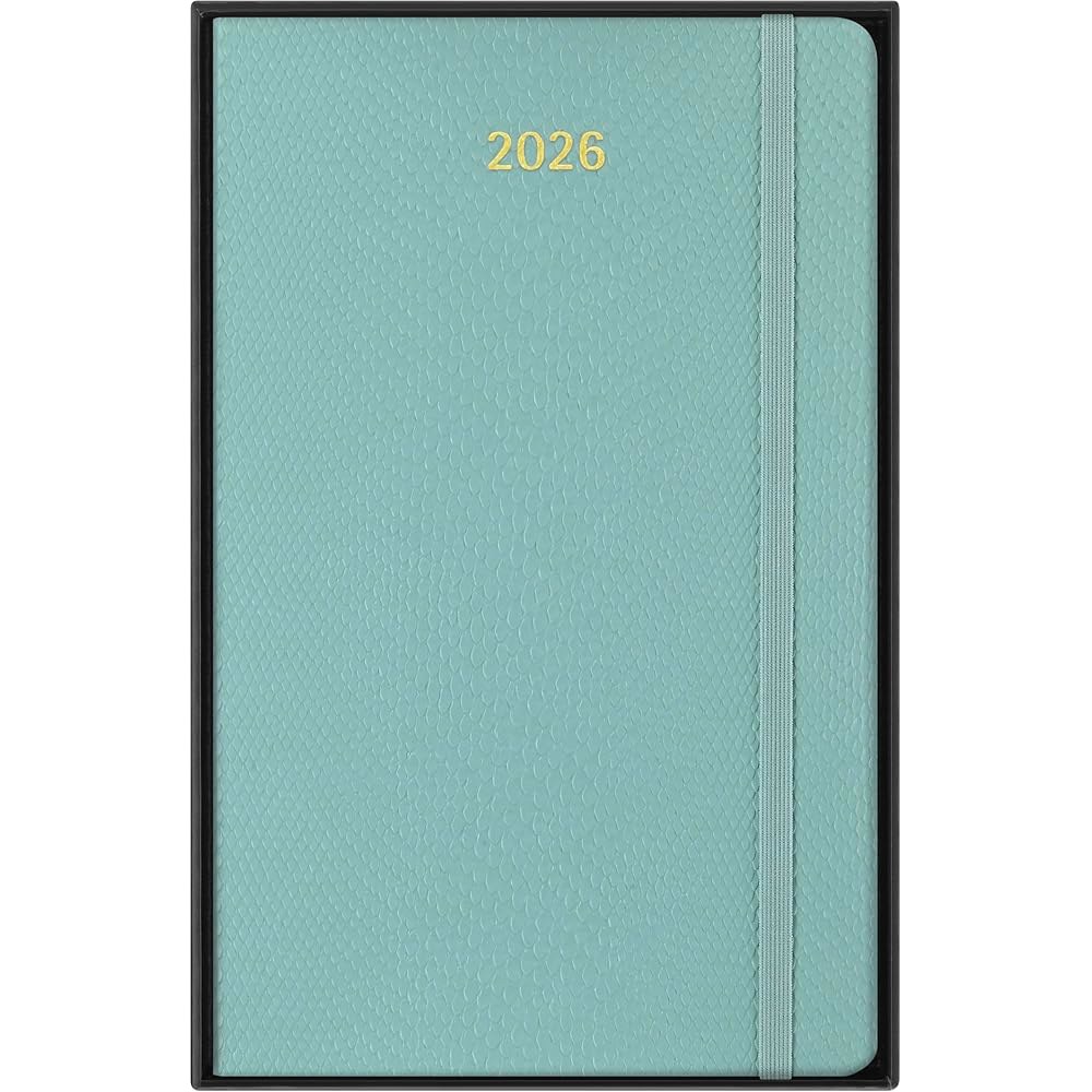 몰스킨 프레셔스와 윤리적 12개월 2026 주간 플래너, 소프트 커버, 라지(5인치 x 8.25인치), 세이지 그린, 144페이지 Black - 상품 이미지