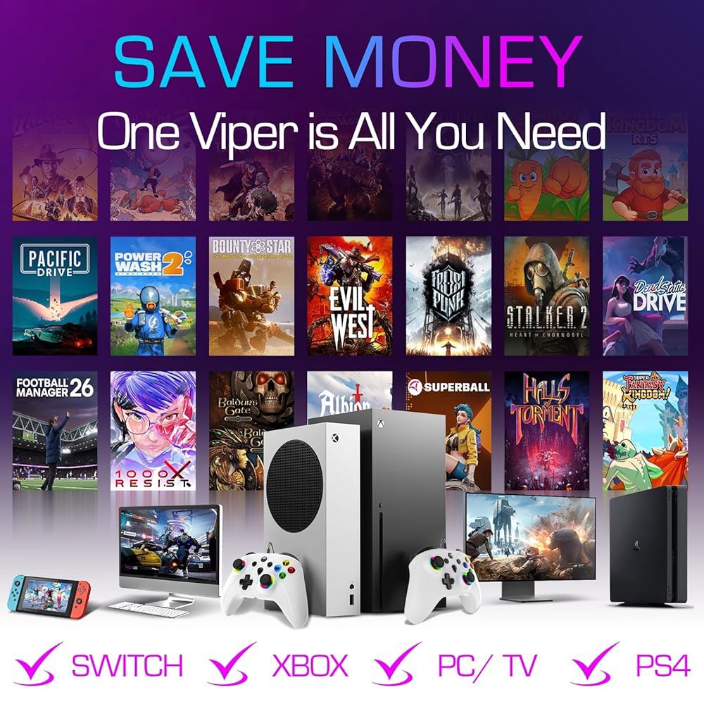 X 박스 시리즈 S One 컨트롤 1000Hz Xbox 없음, 터보 PC 드리프트 속도 폴링 RGB 유선 화이트 맞춤형 게이밍 컨트롤러, 리모컨, PS4 스틱 라이트 스위치용 게임 - 상세 이미지 2