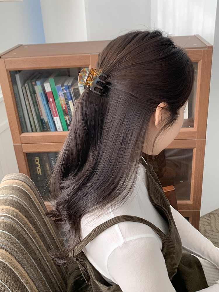 France Handmade, 팔레트 헤어클로 - 반묶음 올림머리 패턴 셀룰로오스집게핀 이미지 7