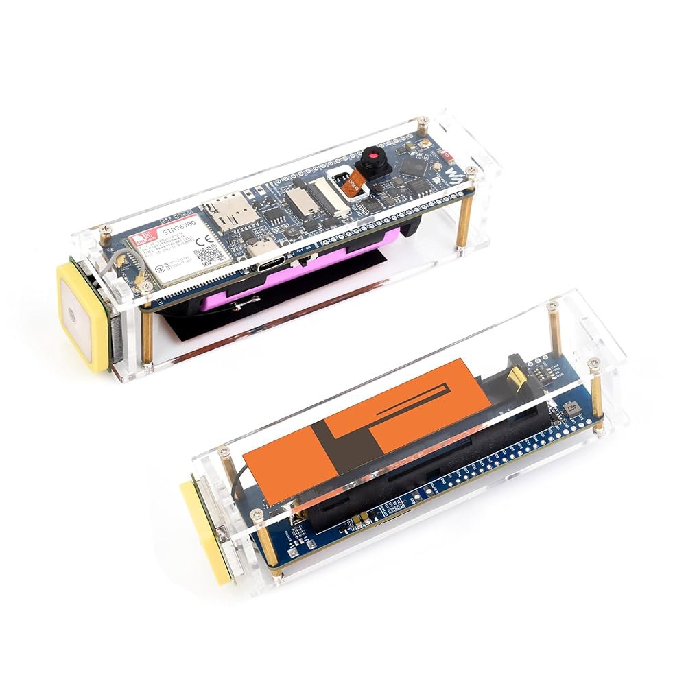 ESP32-S3 SIM7670G 4G 개발 보드, 태양광/USB 글로벌 포지셔닝 멀티 L 밴드, 커버리지 충전, E/GNSS 온보드 지원, 네트워크 W-F-i, Cat-1/W-F/ - 상품 이미지