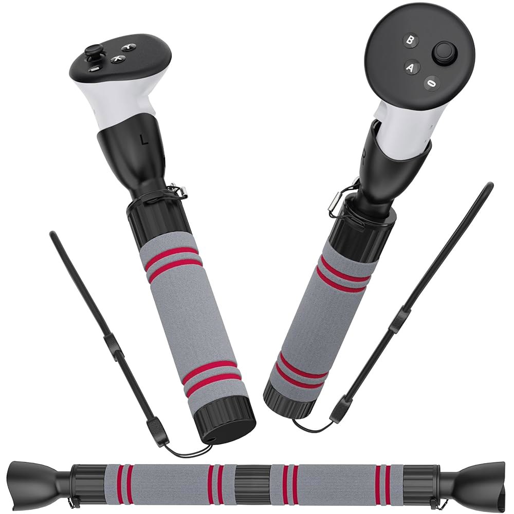 Handle Accessories for Met-a Quest Gorilla 3 Extension 3S Compatible 0culus More Sticks Long VR Tag - 상품 이미지