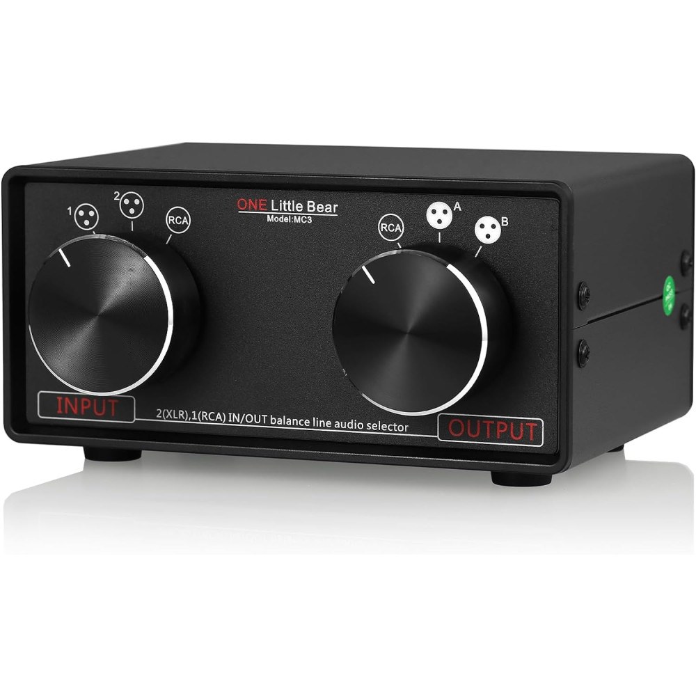 블랙MC3 이펙트 MC3 Little XLR 딜레이 Nobsound 선택기 블랙MC3 - 상품 이미지
