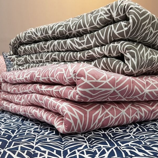 순면 누빔 카페트 패드 폴리에스터 퀸 침대 패드 침실 가을