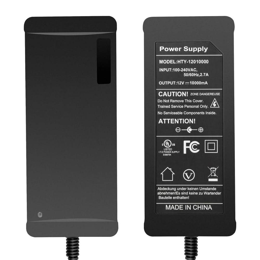SUPERNIGHT 전원 공급 어댑터 12V 10A 라우터 컨버터 DC LED 조명 CCTV 3D AC 프린터 카메라용 스트립 120W 변압기 - 장치 110-240V - 상세 이미지 3