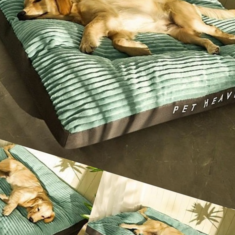 강아지쿠션 고양이침대 소형견 대형견 방석 L 100x75x7cm