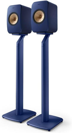KEF [해외]LSX II용 KEF S1 바닥 스탠드(코발트 블루) LSX S1 Cobalt Blue