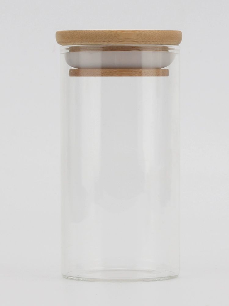 코르크 유리병 유리용기 유리통 코르크병 코르크공병 마개 대나무 뚜껑 5.3 x 8 - 상품 이미지