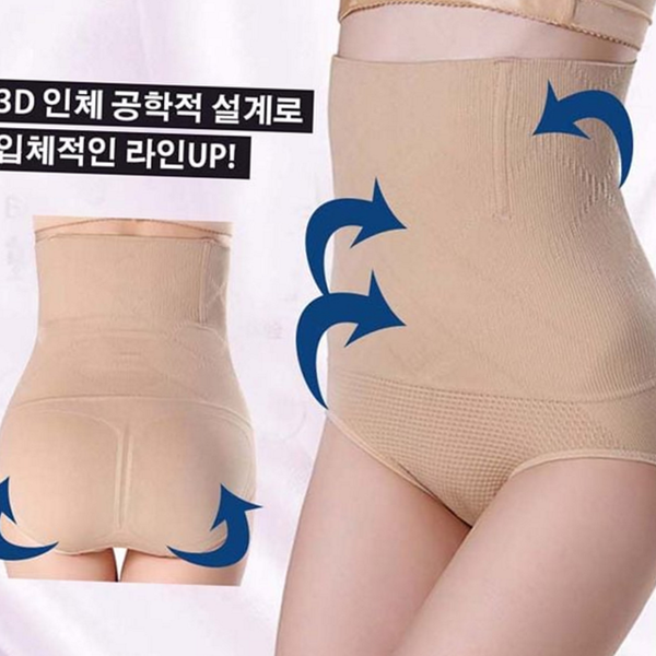 데 여성 거들 팬티 힙업 하이 웨스트 보정 속옷 심리스 - 상세 이미지 2