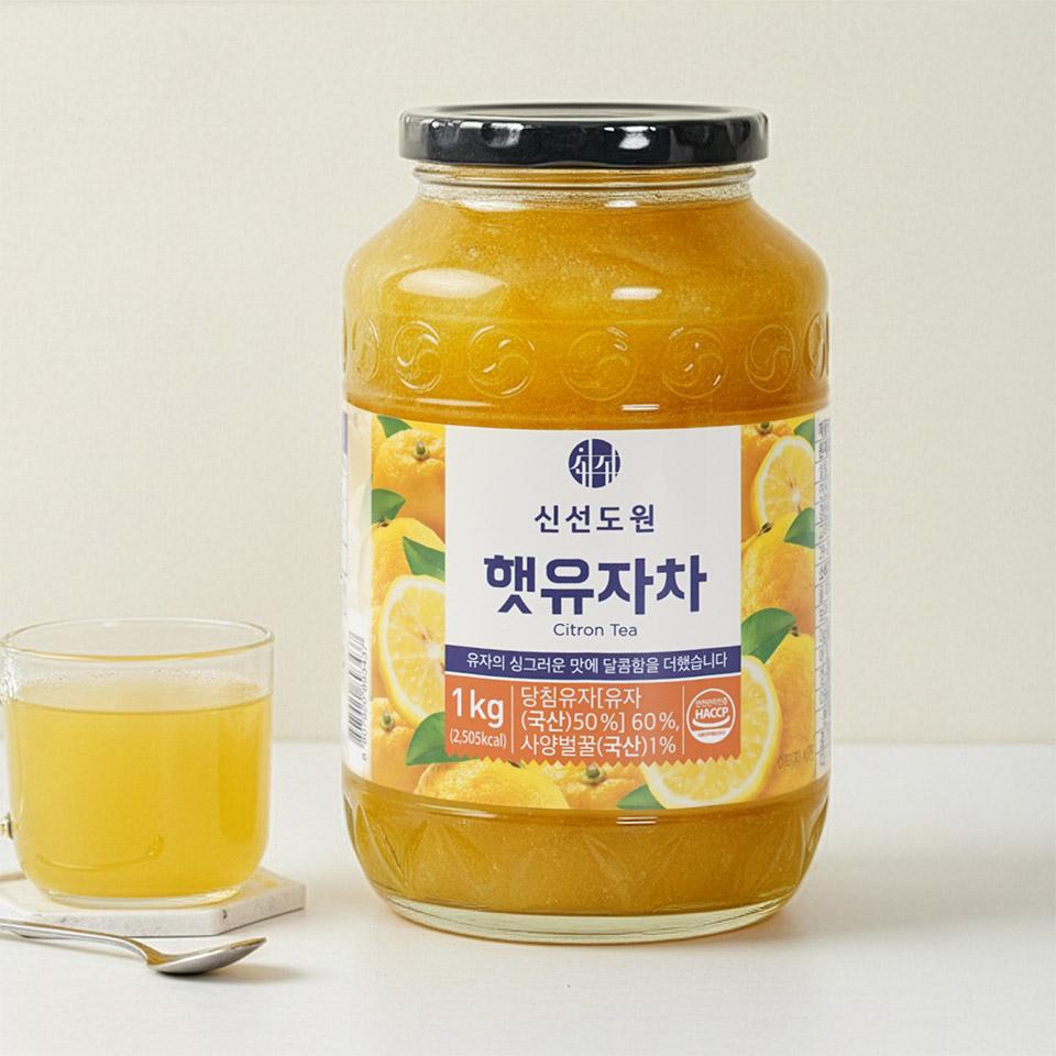 메가마트 신선도원 유자차 1kg - 메인 이미지