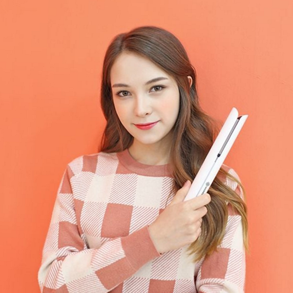 충전식 무선 고데기 미니 여행용 고데기 스타일러 휴대용 - 상품 이미지
