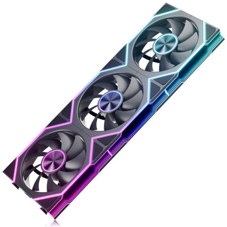 [해외]여기 UA02 팬 120mm 케이스 인피니티 미러 데이지 체인 ARGB PC 및 스텔스 커버 풋 패드 포워드 블레이드 3팩용 조용한 컴퓨터 Forward Fan