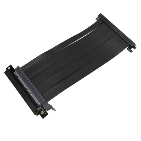 [해외]PCIe 4.0 라이저 케이블 리버스 PCIE4.0 X16 그래픽 카드 독립 세그먼트 유연 차폐 고속 확장 RTX3060ti RTX3060 RX6900XT RX6800XT용