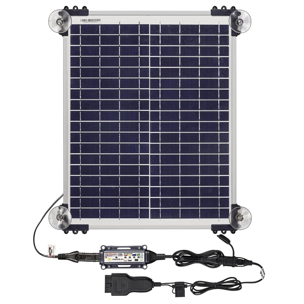 옵티메이트 TM522-D2CK 자동차 키트 - 차량의 OBDII 포트를 통해 12V 배터리를 유지 관리하는 태양광 충전기 및 관리 장치 - 상세 이미지 3