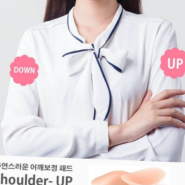 보정 실리콘 어깨 패드 속옷 어깨뽕 패드 - 상품 이미지