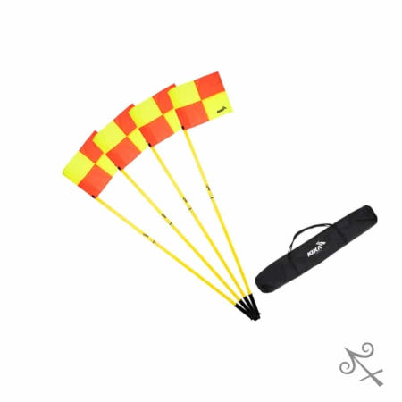 [컬레웨이브OEM]캔캔토토 KSO-W800 코너깃대 코너기세트 분리형 축구깃발 경기용 스포츠깃발