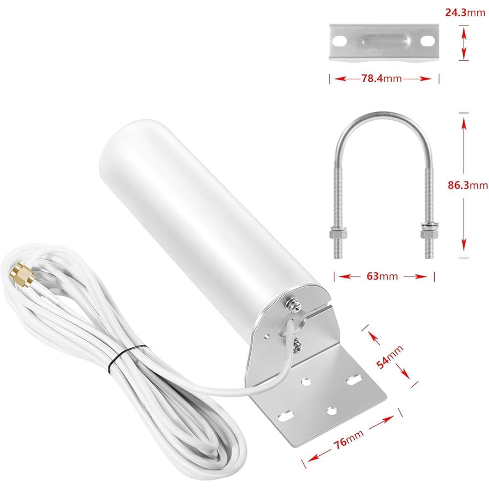 하이 게인 10dBi 범용 5G 모뎀 핫스팟, 카메라 Flex-Plus LTE LM2 트레일 Flex-S 스파르탄 Flex-M 셀룰러 안테나 Moultrie SMA 4G T-Mob - 상세 이미지 2