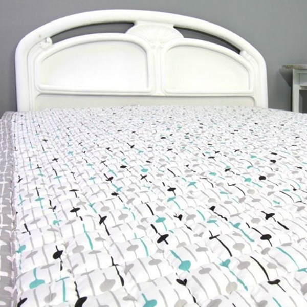 사계절 모달 침대 패드 수면 누빔 침대 패드 싱글 미끄럼방지