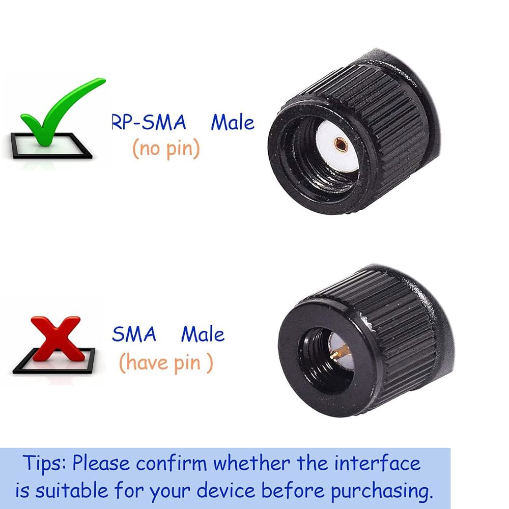 듀얼 밴드 Wi-Fi 2.4GHz 5GHz 카메라 비디오 MIMO 라우터 수 보안 감시용 (10팩) 네트워크 안테나 3dBi 5.8GHz IP RP-SMA 카드 무선 어댑터 USB - 상세 이미지 3