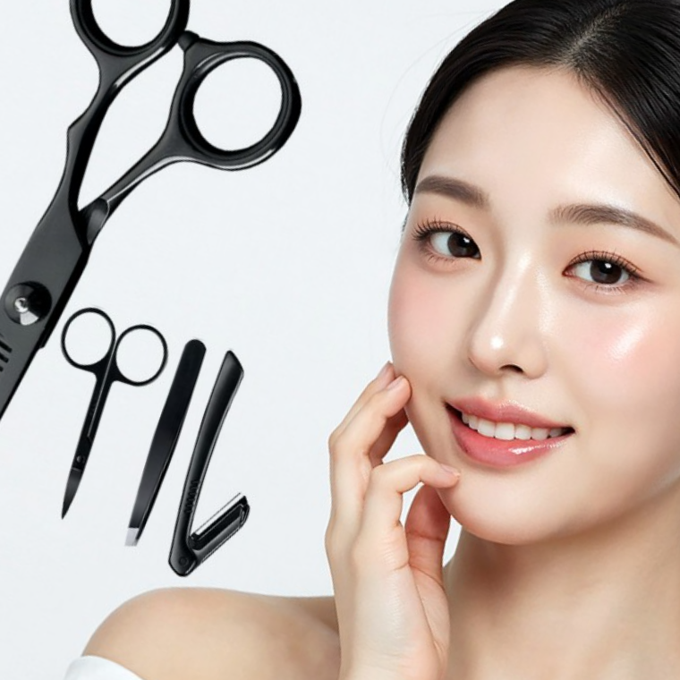 음모 제모 브라질리언 Y존 왁싱 미용 숱가위 - 상품 이미지