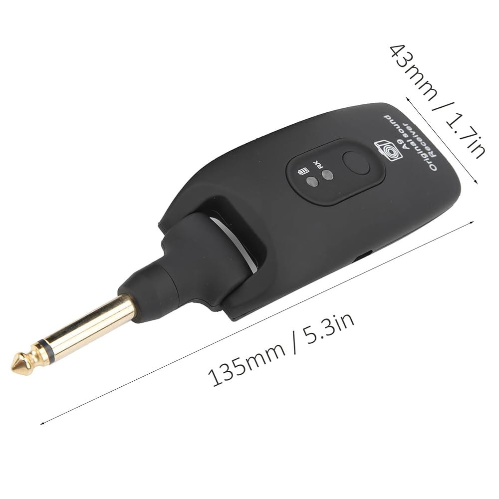 기타 송신기 수신기, 악기 액세서리, 시스템 USB 케이블 A9 2.4GHz(블랙) Blue - 상세 이미지 2