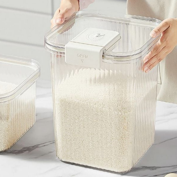 방충 쌀벌레 방지 쌀통 밀폐형 보관 용기 10kg 주방용 - 상품 이미지