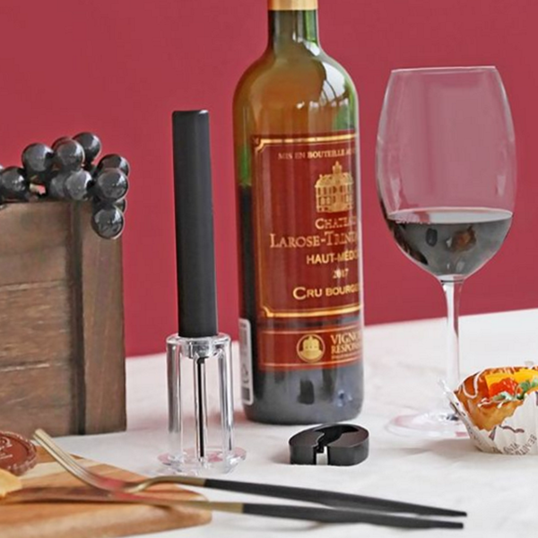 프리미엄 와인 오프너 세트 바와인 와인 따개 세트 선물용 휴대용 - 상품 이미지
