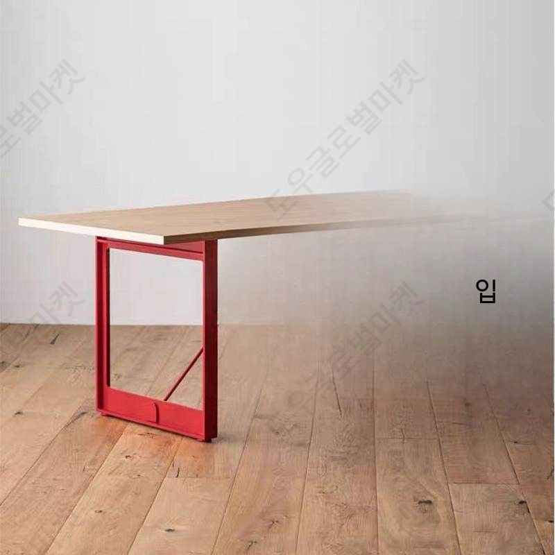 대형 사무용 컴퓨터책상 1200mm 견고한 원목 회의용 - 상세 이미지 3