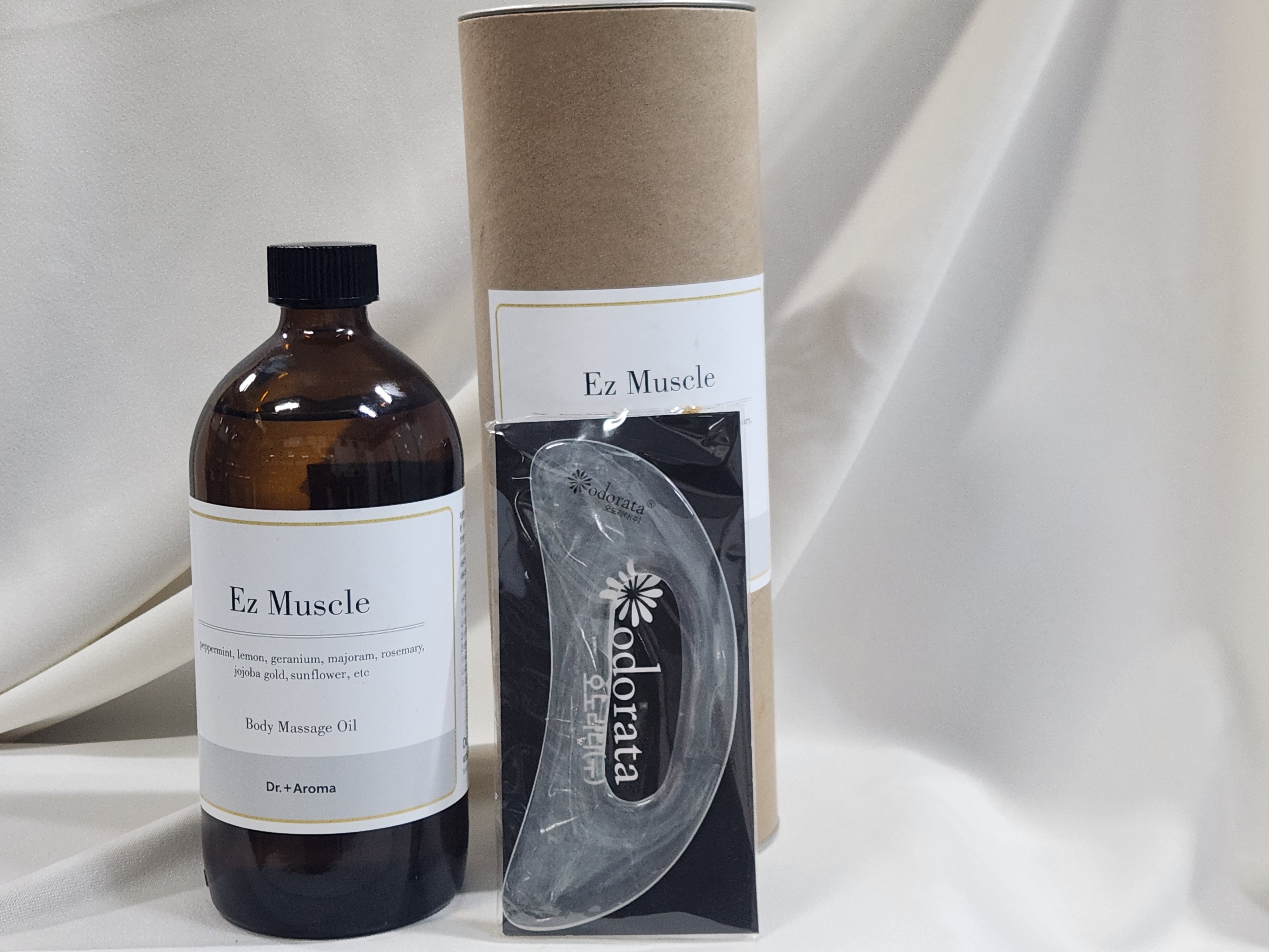 근육오일 500ml 경직된 뭉친 근육통 무릎통증 오도라타 스트레스완화 100% 천연아로마 - 상세 이미지 3