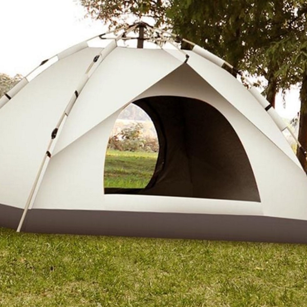 간편 원터치 텐트 팝업 캠핑 텐트 4인용 야외용 그늘막 자동