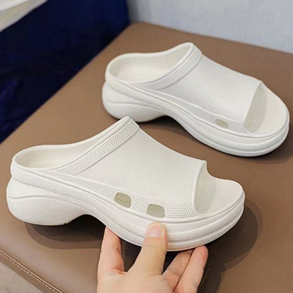 푹신한 여성 실내화 가벼운 사무실 실내화 미끄럼 방지 학교 - 상품 이미지
