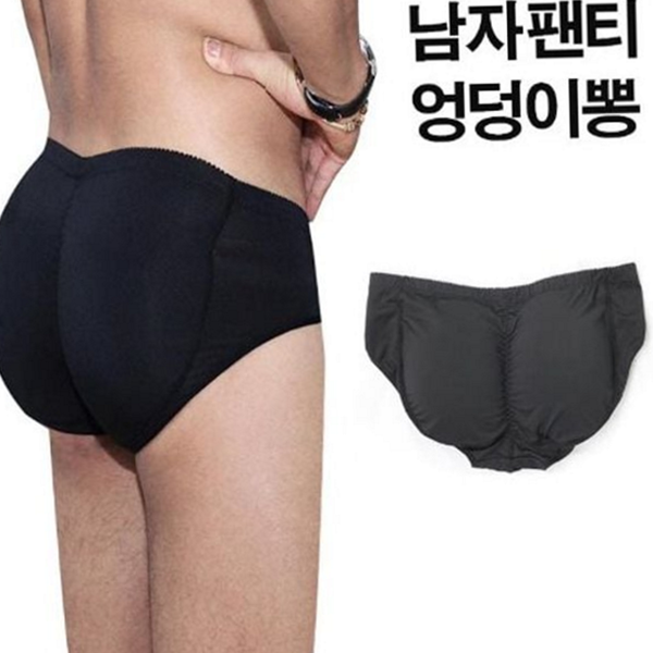 기능성 남자 보정 팬티 스판 남자 힙업 속옷 언더웨어 드로즈 - 상품 이미지