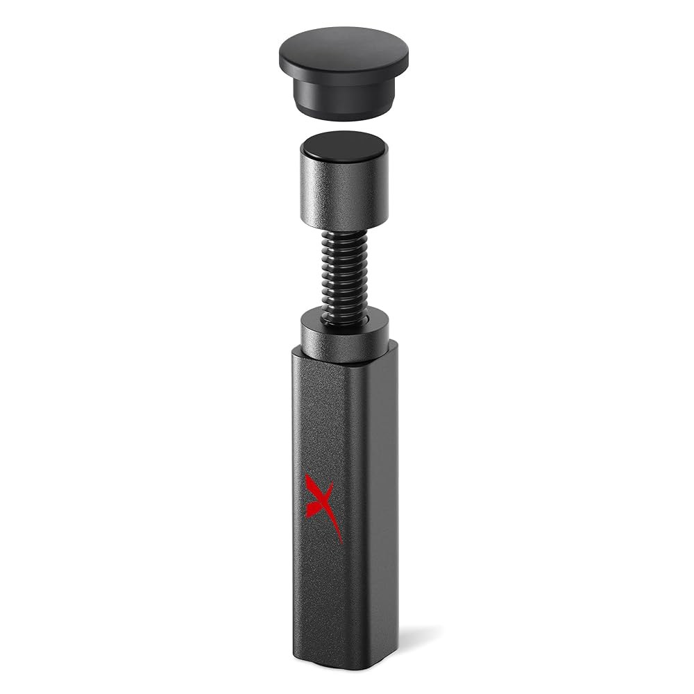 X-프로텍터 GPU 지원 브래킷 - 대형 처짐 2.9인치 5인치 고무 패드가 있는 프리미엄 스탠드 가장 많은 설정을 위한 이상적인 그래픽 카드 지원! Small - 상품 이미지