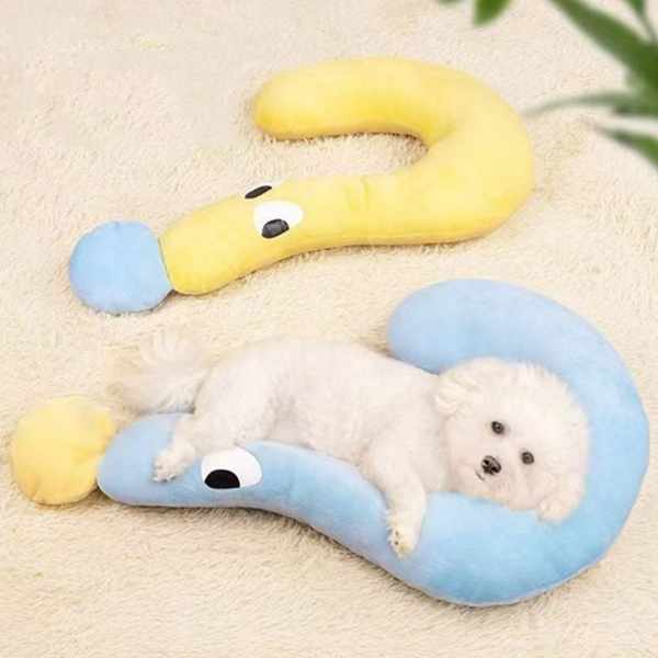 반려동물 강아지 베개 고양이 강아지 쿠션 낮잠 소형 애견 애완 - 상품 이미지